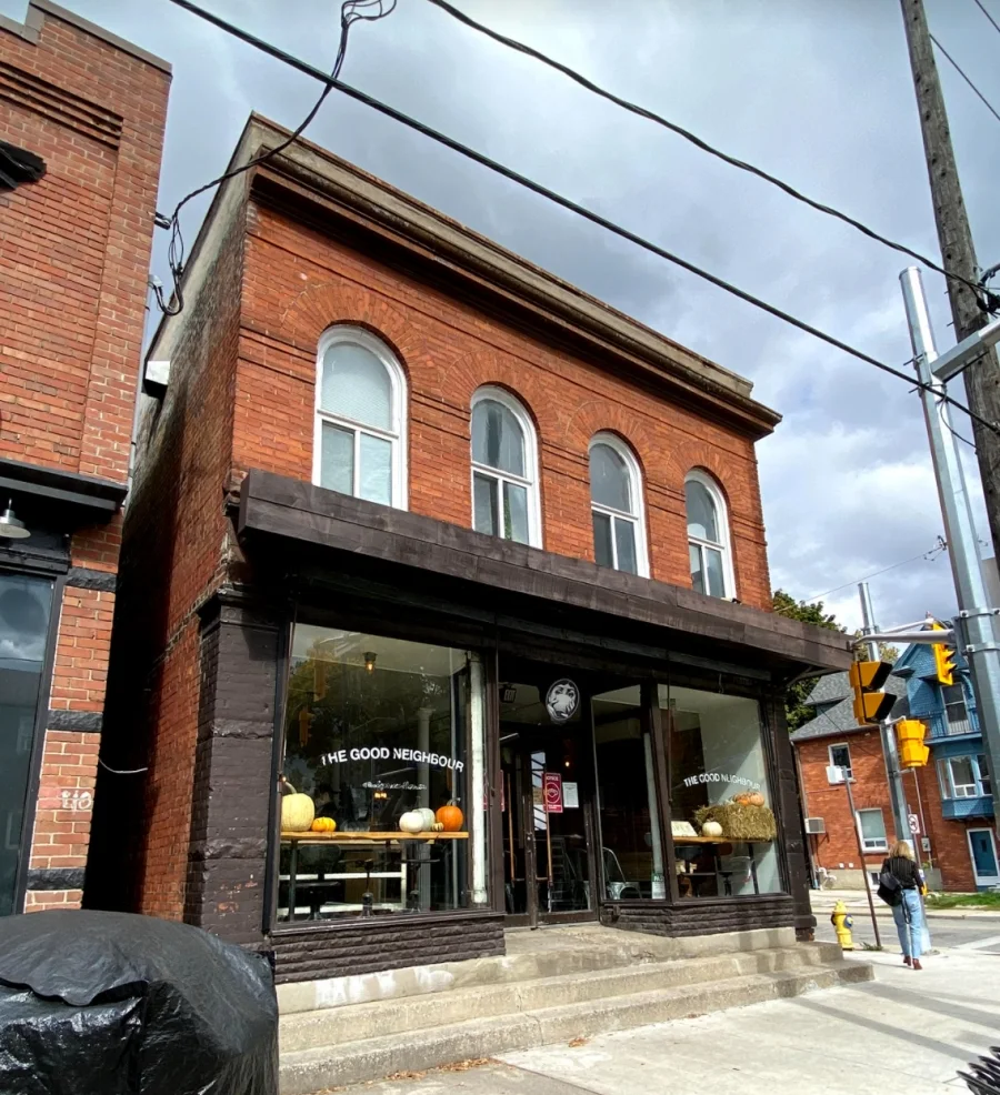 The Good Neighbour Coffee café storefront